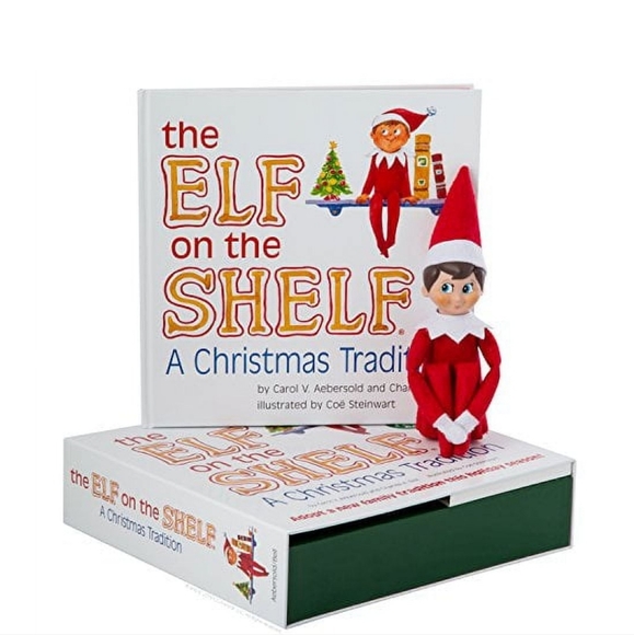 The Elf on the Shelf A Christmas Tradition Boy with Blue Eyes - Picture 3 of 6